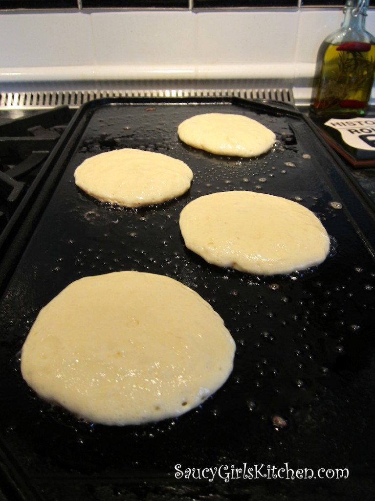 Pancakes on the Griddle