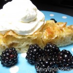 Phyllo Cake with Blackberries and Honey Whipped Cream