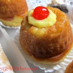 Rum Babas filled with Italian Pastry Cream