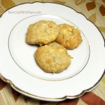 Coconut Macadamia Cookies on a plate